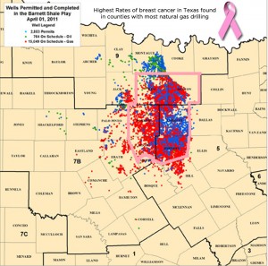 Barnett Shale map