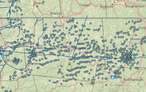 US Energy Map Bradford